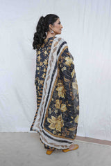 3pcs Summer cotton with printed dupatta & trouser