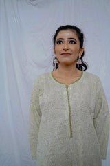 2 Piece – Printed Cotton Suit