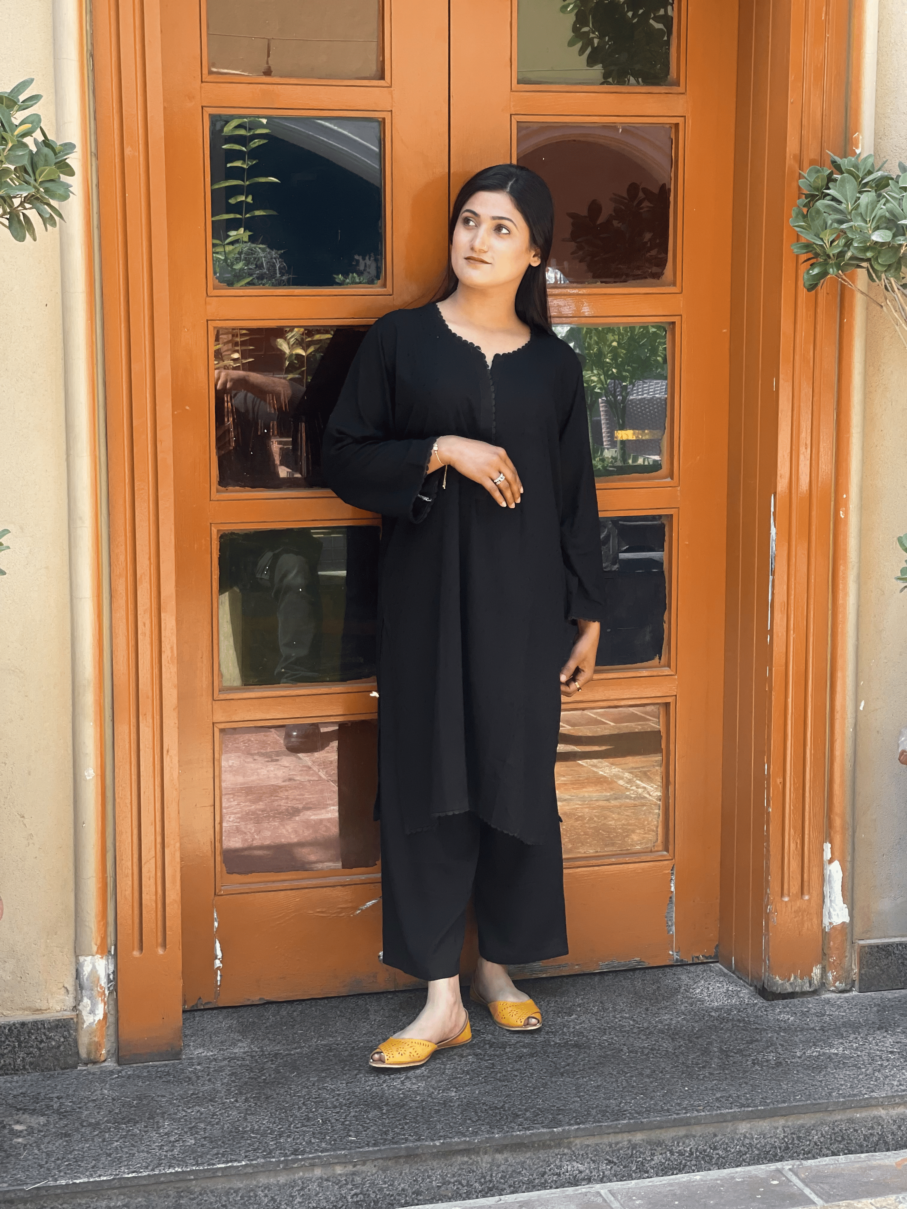 2 Piece – Chikan Charm Cotton Suit