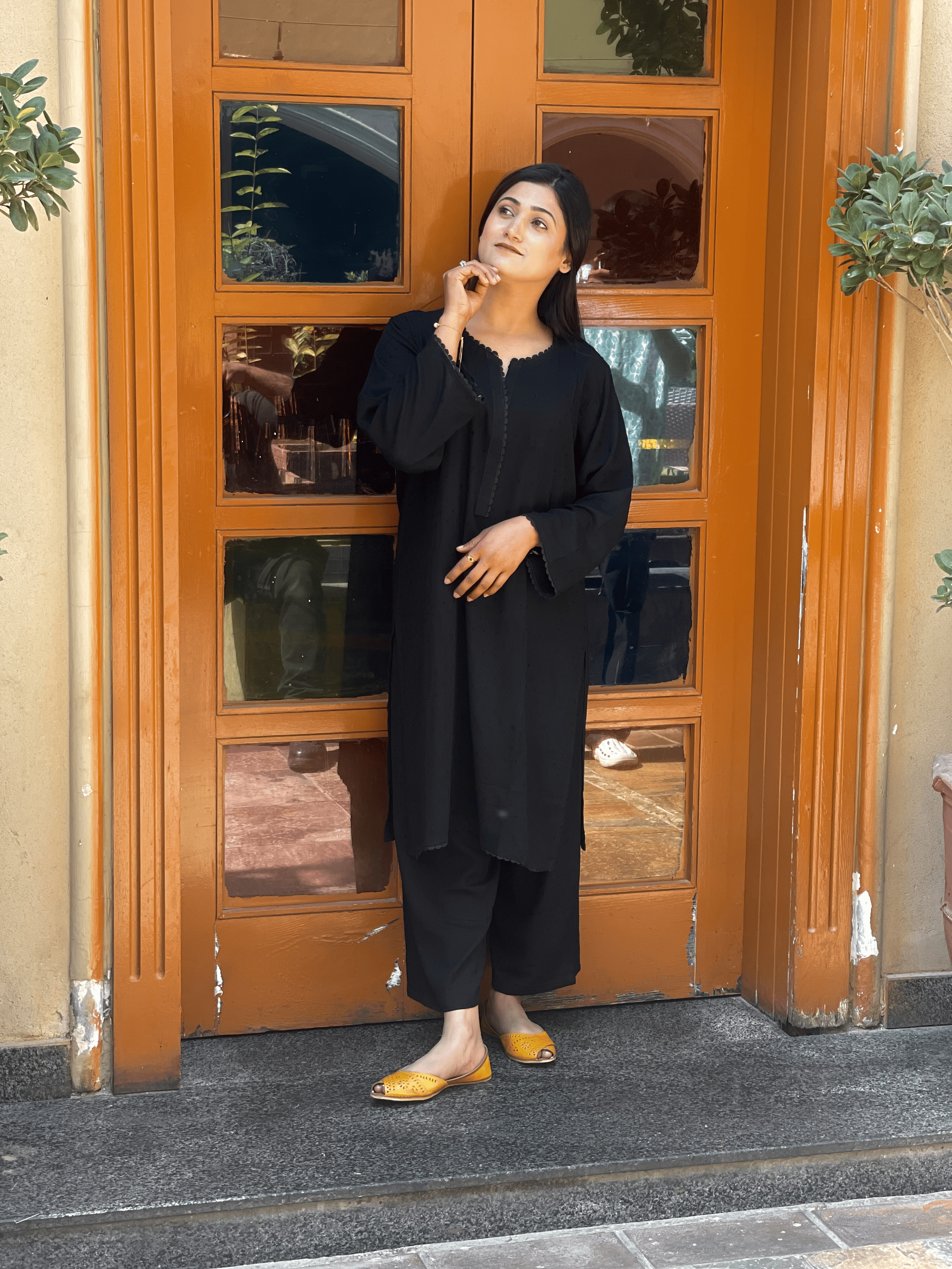 2 Piece – Chikan Charm Cotton Suit