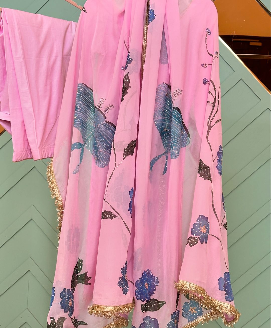 Hand-Painted Luxury Pret Set