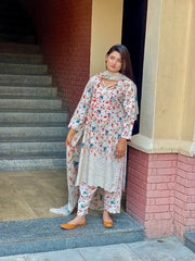 One Piece Swiss Summer Florals Kurti